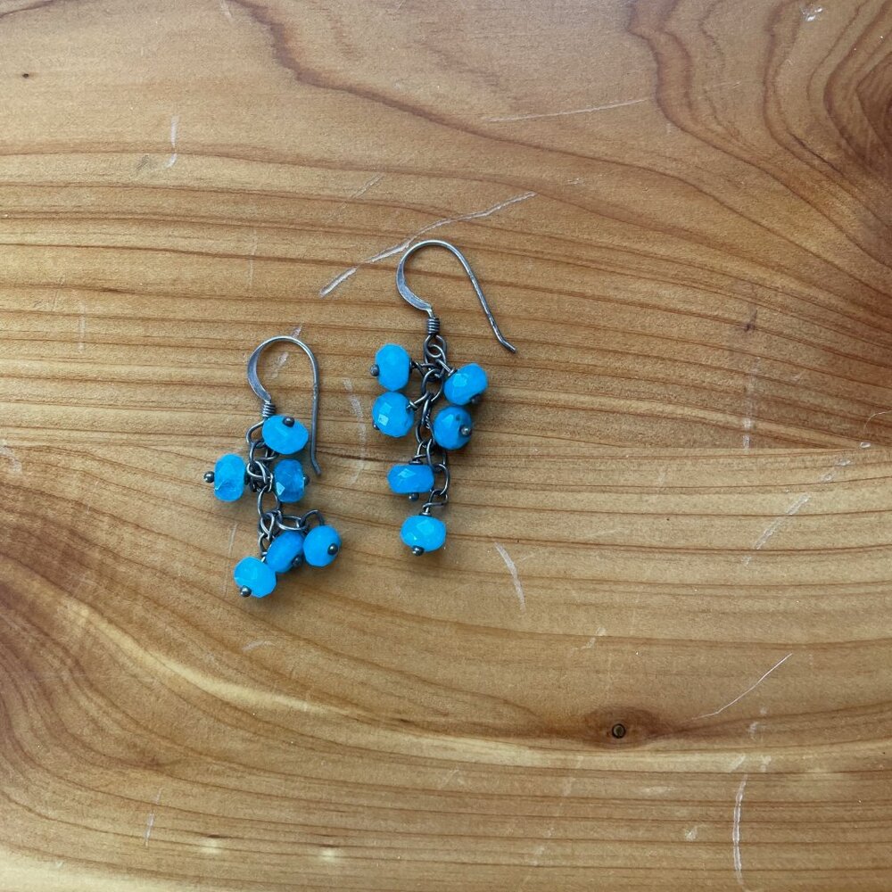 Turquoise Bead Earrings